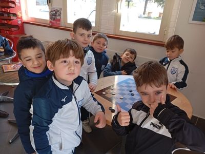 Il pre partita dei Piccoli Amici