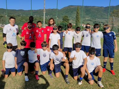 I 2013 con i ragazzi ciechi