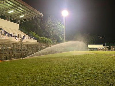 Manutenzione campo sportivo