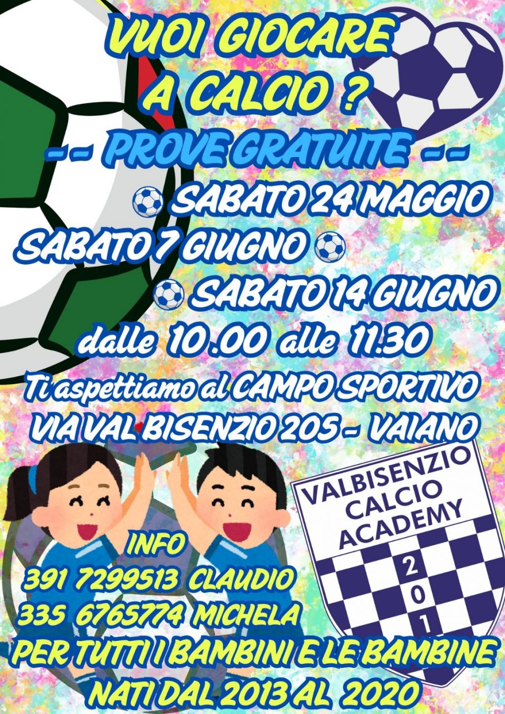 Prove per i più giovani